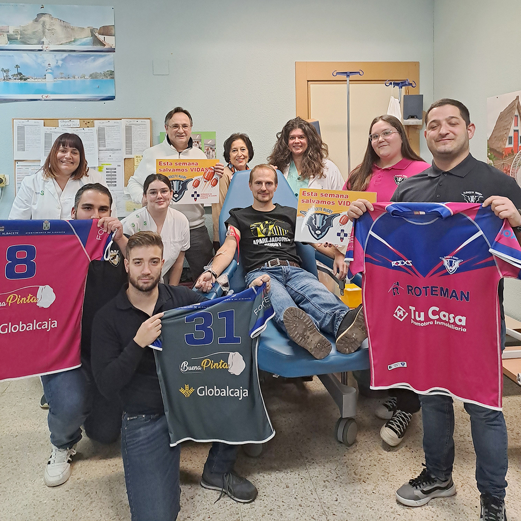 CAMPAÑA DONACIÓN DE SANGRE CLUB DE RUGBY ALBACETE