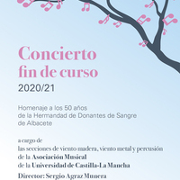 CONCIERTO FIN DE CURSO DE LA ASOCIACIÓN MUSICAL DE LA UNIVERSIDAD DE CASTILLA-LA MANCHA.